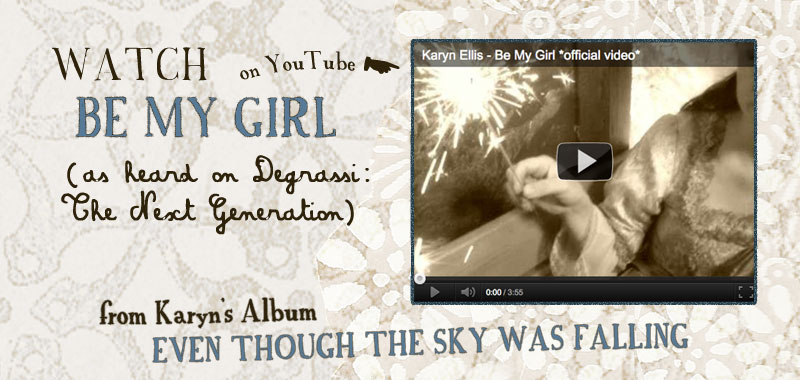 Image of the Be My Girl Music Video slide