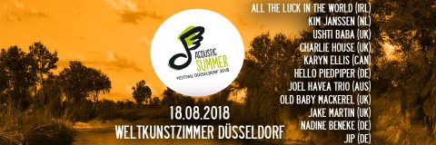 Acoustic Festival Dusseldorf - Aug 18th, 2018