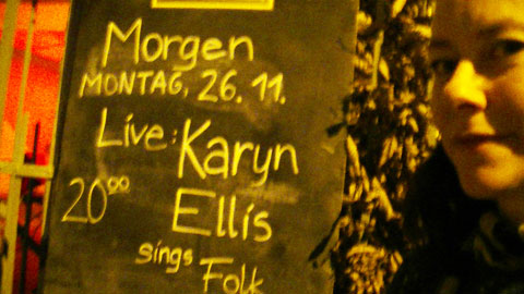 Image titled: Karyn Ellis Sings Folk! Tour of Europe Nov / Dec 2012