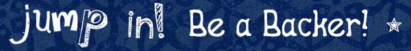 Image of the "Jump In! Be a Backer" banner